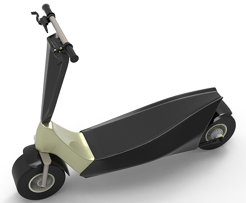 Electric Powered Scooter늄ӻ܇3DD STPʽ