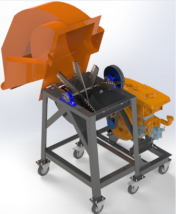 Chopping machine~C3DģD STEPʽ