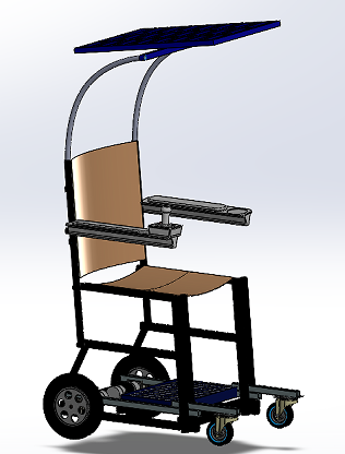 electricһwheelchair׸b݆3DD SolidworksOӋ STP