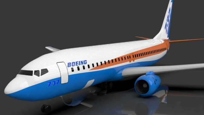 Boeing 737һ4 Aircraft737һ4wC(j)ģ3DD STEPʽ