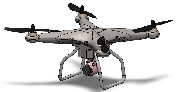 Quadcopter Droneһ39o˙C3D(sh)ģD x_tʽ