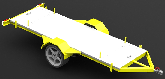 wagon for transport\ݔƽ܇3DģD STEPʽ