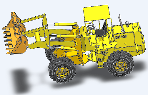 138Wheel Loader݆ʽbdC(j)ģ3DD STEPʽ