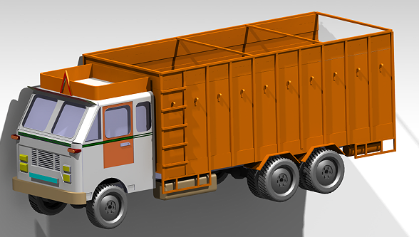 truckһ249׿܇3DģD CATIAOӋ