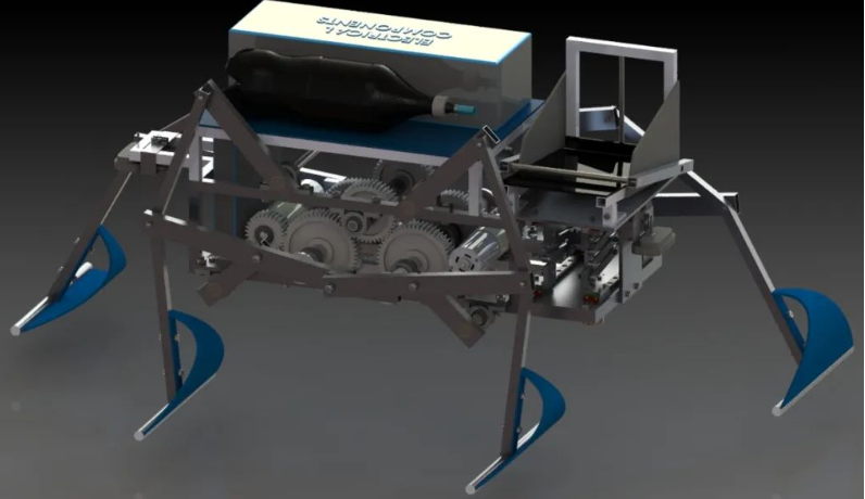 quadrupedߵėlșC3DD STEPʽ