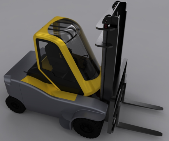 forktruck܇3DD3Dģ͈D STPʽ