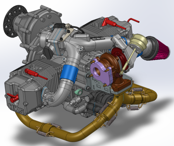 HKS 700TwClәC3DģD SolidworksOӋ