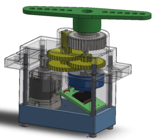 Servo Motorŷ늙Cֱ늙C3D(sh)ģD SolidworksO(sh)Ӌ