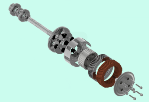 Motorbike Clutch HubĦ܇x3D(sh)ģD x_tʽ