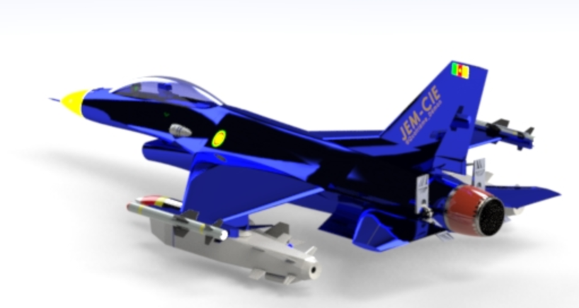 Falcon F16ʽ;𶷙C3DģD SolidworksOӋ