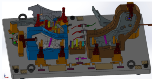 checkingһfixtureһ17zA3D(sh)ģD SolidworksO(sh)Ӌ STP IGS