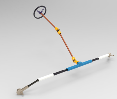 rack and pinion steeringXlX݆D(zhun)Y(ji)(gu)3DD SolidworksO(sh)Ӌ(j)