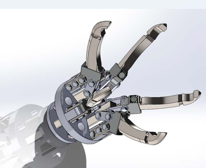 Five clawsCеצY3DD SolidworksOӋ