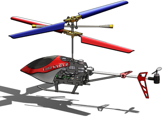 helikopterһ10ֱCģ3DD SolidworksOӋ