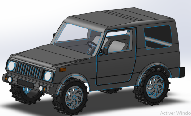 carһsuzukiľ܇(ch)(jin)3D(sh)ģD SolidworksO(sh)Ӌ(j)