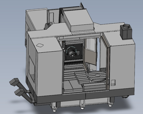 Haas ECһ1600 Series ZTPʽؼӹĺģ3DD SolidworksOӋ