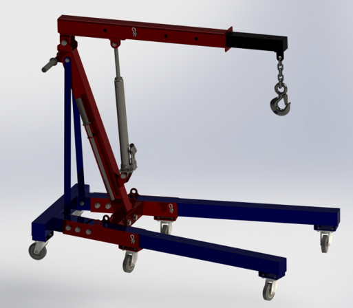 Hydraulic winchҺg܇ƄؙC3DģD SolidworksOӋ STEP