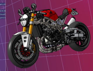 Honda CBR954Ħ܇3D(sh)ģD STEPʽ