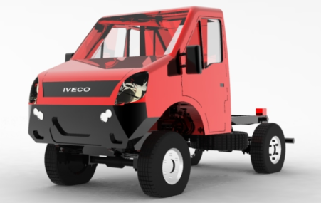 IVECO 4x4 Chassis܇ױPY3DD SolidworksOӋ step igsʽ