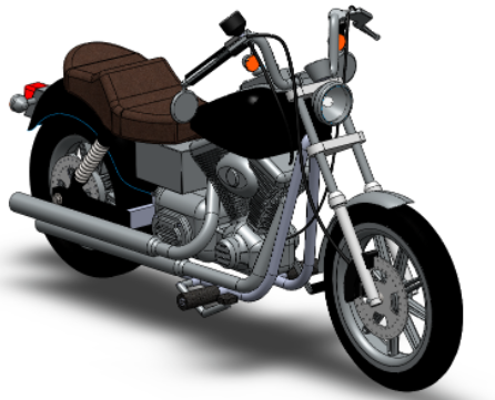 Harley Davidson FS2Ħ܇(jin)ģ3DD SolidworksO(sh)Ӌ(j)