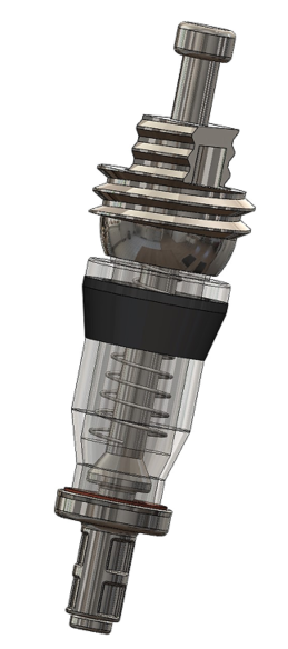 Valve core of nippel܇݆Tо3D(sh)ģD IGS STEPʽ