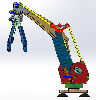 Robotic Arm 374יCе۽Y3DD SolidworksOӋ