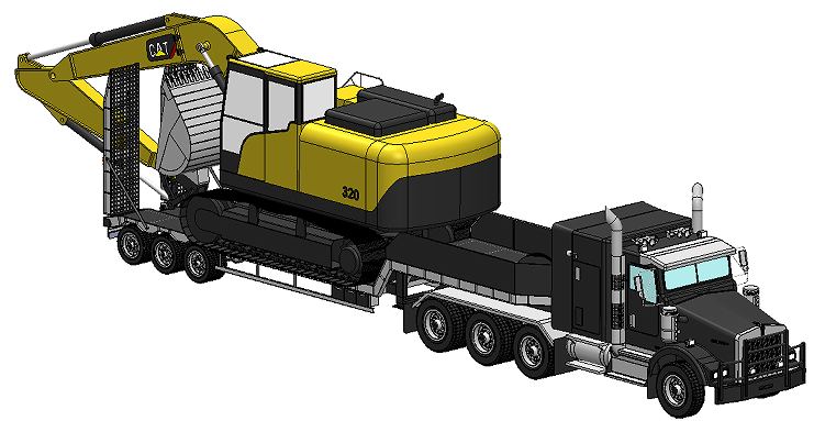 Pelleteuse 320 CATھCģ3DD STEPʽ