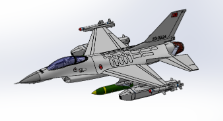 F-16𶷙C3DģD SolidworksOӋ