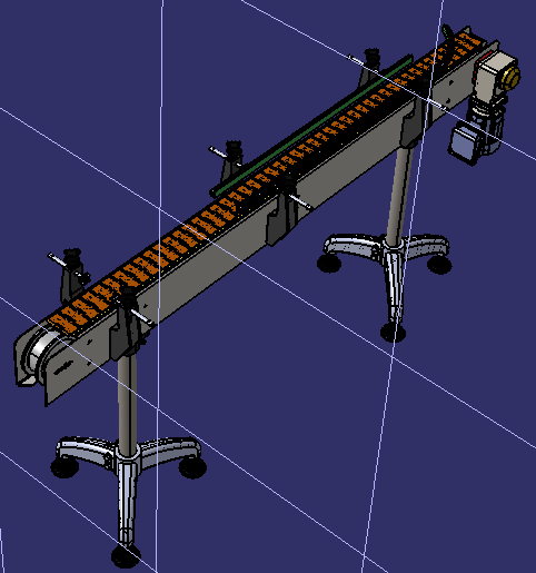 2000mmLֱݔ͙C3DģD STEPʽ