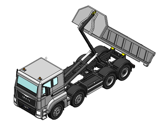 Ampliroll MAN܇3D(sh)ģD STEPʽ