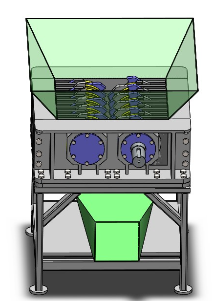 shredder-machine鼈CCY3DD SolidworksOӋ