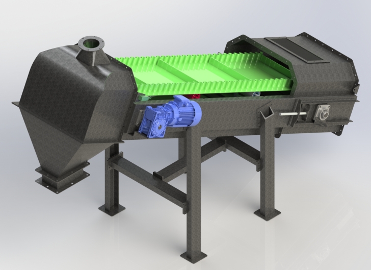 Graded Conveyor Beltּݔ͎3DģD SolidworksOӋ STEP