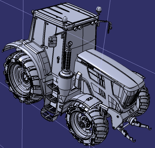 EV_TRACTORC3DģD STEPʽ
