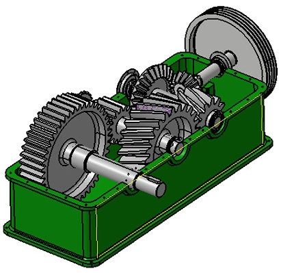 Gear Reducer༉X݆p3DD CATIAOӋ