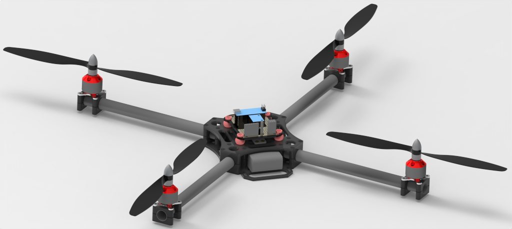 Drone quadcopter frameןo˙CCC3DD STP STLʽ