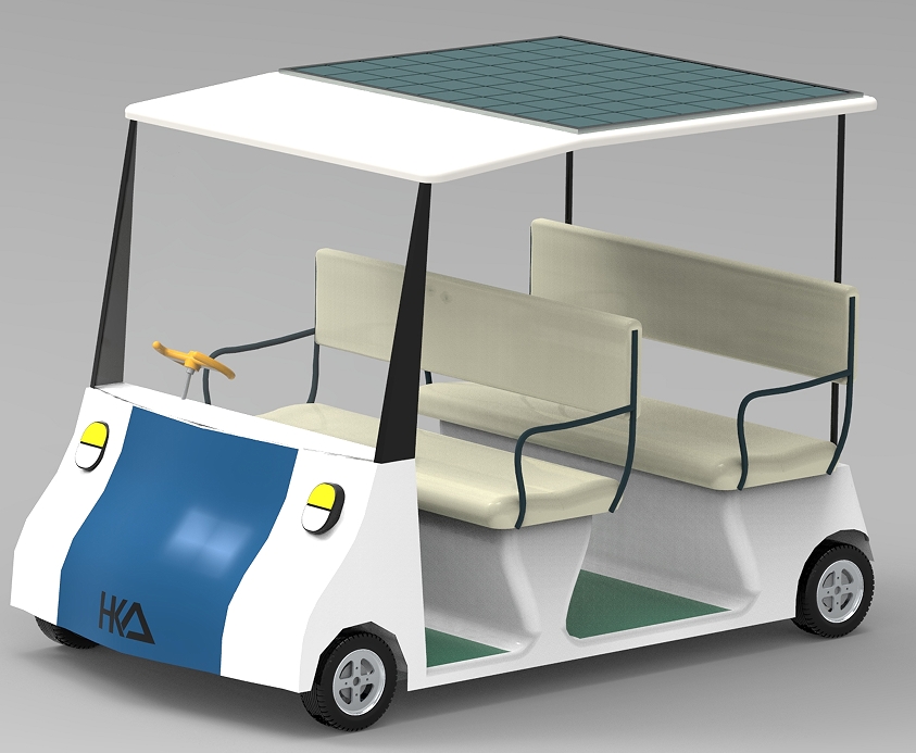 Golf Cart늄Ӹߠ܇3DģD STPʽ