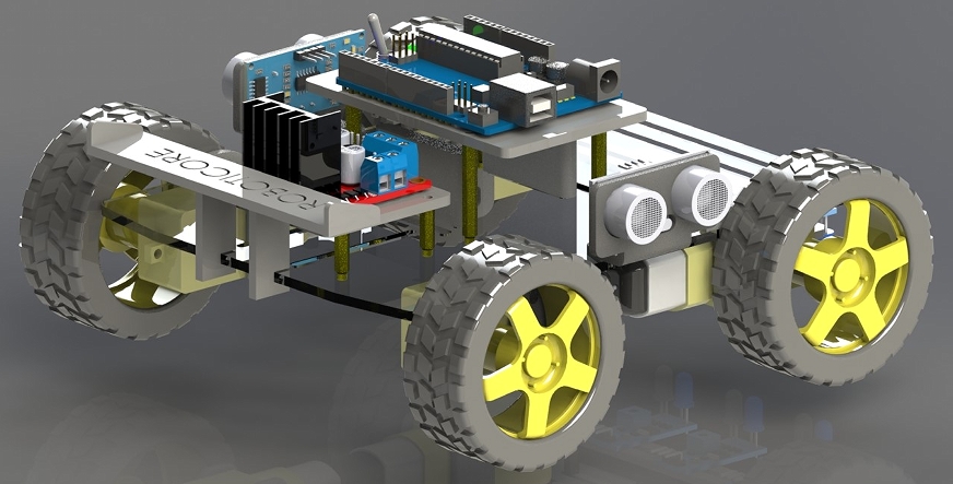 Hermes 4WD RobotС܇3DD SolidworksOӋ STEP