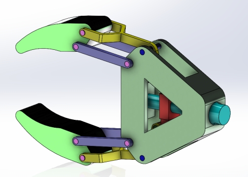 robot armיC(j)еצA߽Y(ji)(gu)3DD SolidworksO(sh)Ӌ