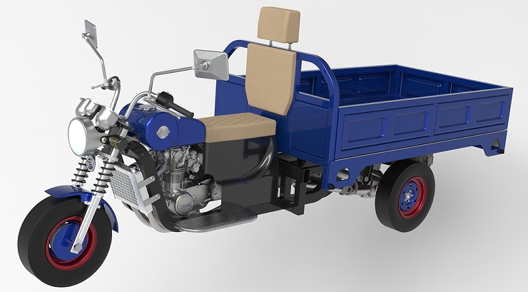 Cargo trike-Zusha؛\݆܇3D(sh)ģD STPʽ