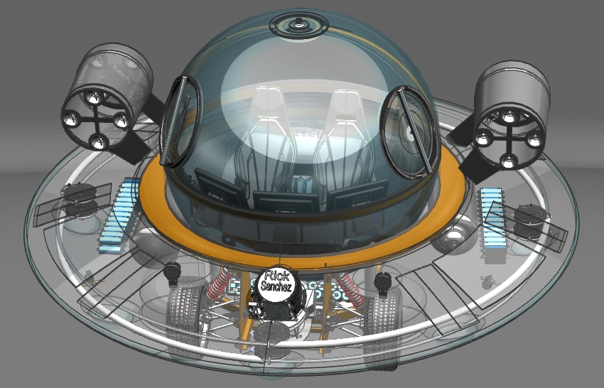 Rick SanchezƻwPw܇3D(sh)ģD STPʽ