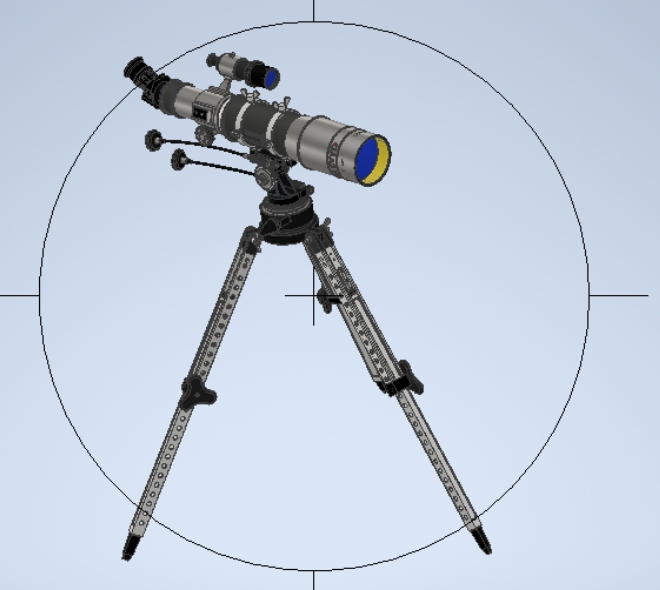 Telescope-Space HunterhR3DģD INVENTOROӋ STP
