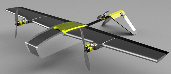 VTOL Mini PlanewC3DģD STEPʽ