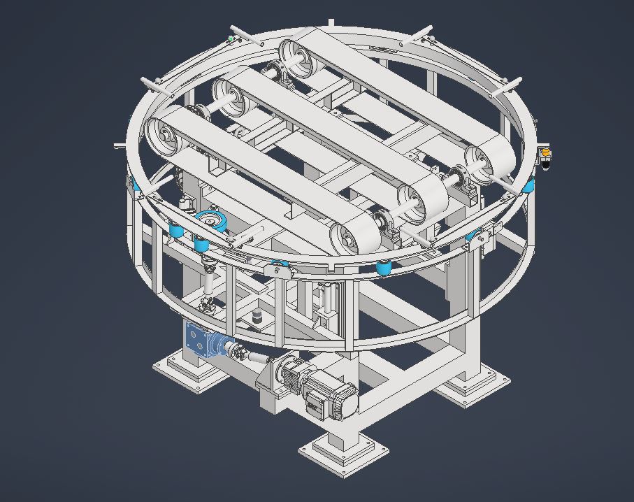 LIFT-ROTATE CONVEYORʽD(zhun)ݔ͙C3D(sh)ģD STPʽ