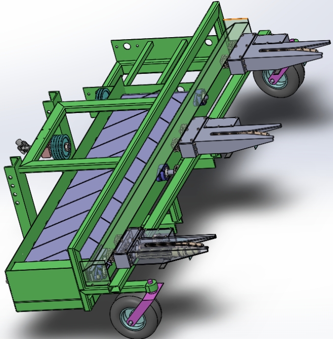 Corn pickerСոײժC3DģD SolidworksOӋ