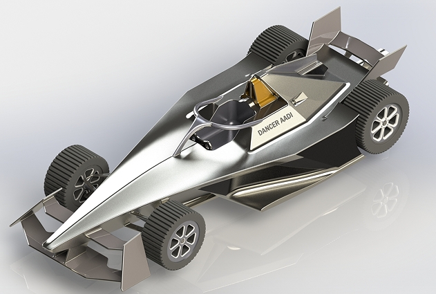 RACING CAR FORMULA Eʽِ܇ģ3DD SolidworksO(sh)Ӌ