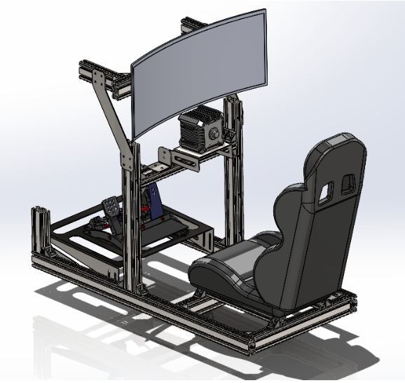 Racing Rig 4080ِ܇Α3D(sh)ģD SolidworksO(sh)Ӌ(j) STEPʽ