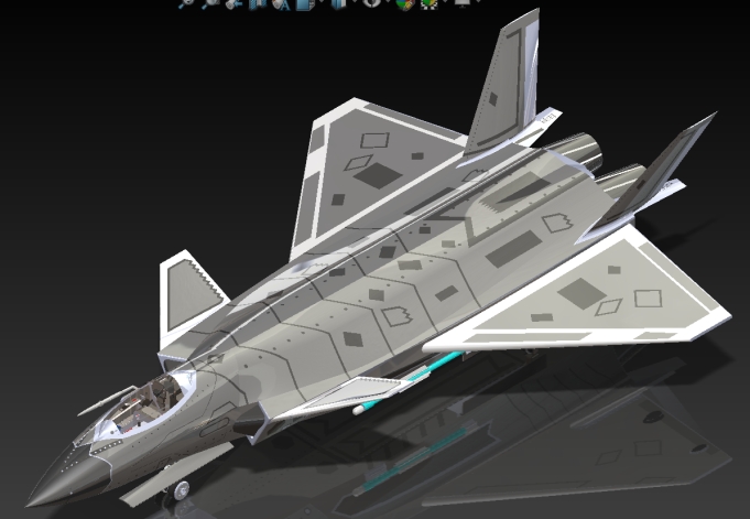 Chengdu J-20 -20[𶷙C3DģD SolidworksOӋ