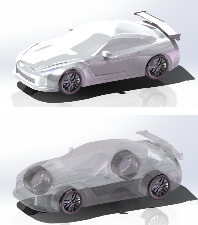 Nissan GTR܇⚤3DģD IGSʽ