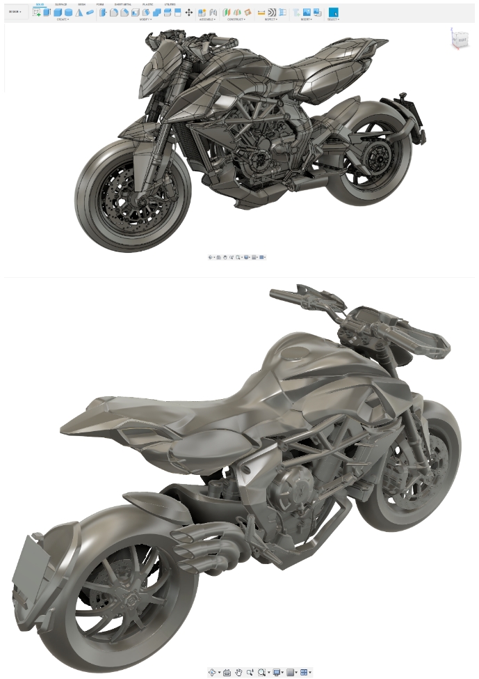 MV Agusta RIVALE 800Ħ܇3DģD STEPʽ