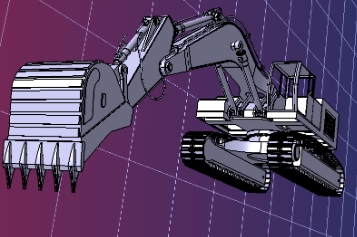excavator-44ĎھC3DģD STEPʽ